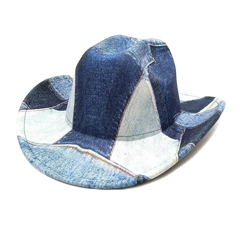 Patch Work Cowboy Hat
