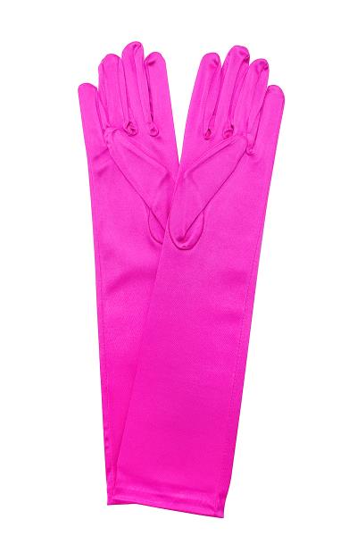 Pretty Paid Satin Gloves