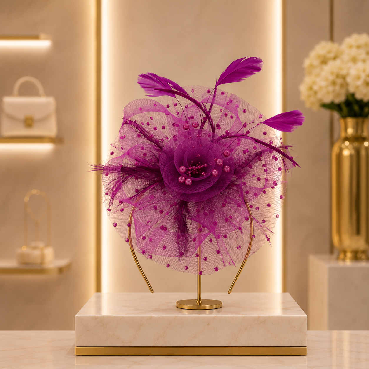 Soft Society- Fascinator